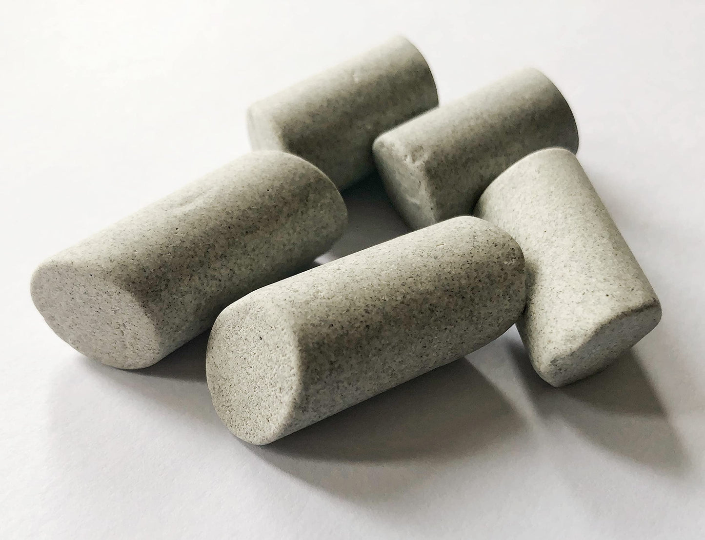 Ceramic Cylinder Tumbling Media - 1 1/4" x 5/8"