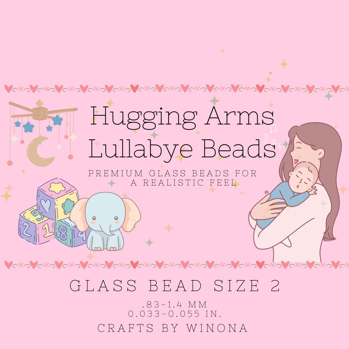 Glass Beads for Dolls and Blankets - Weighting and Filler