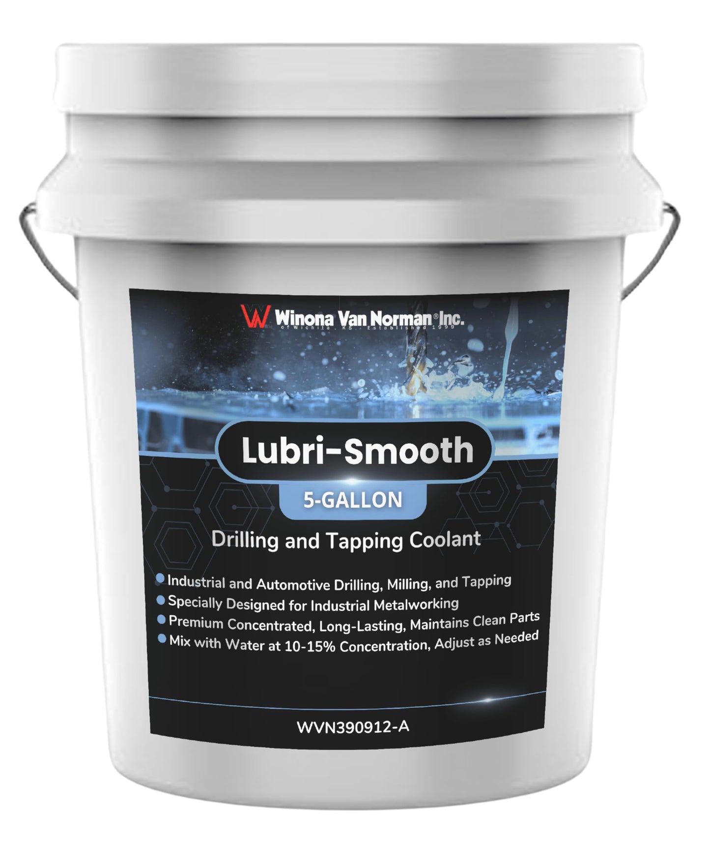 Lubri-Smooth - General Purpose Concentrated Machining Coolant - Advanced Semisynthetic Fluid