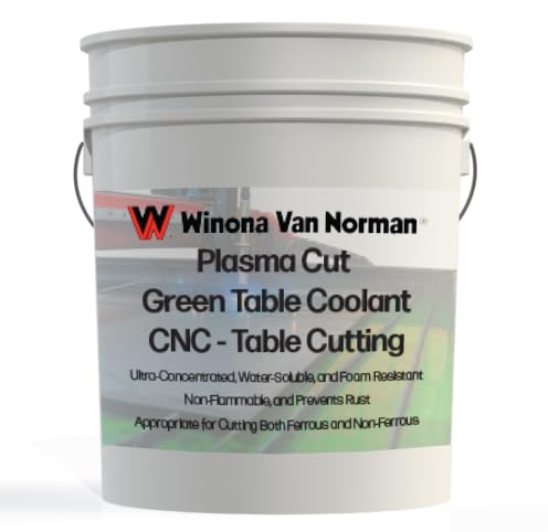 Plasma Cut - Green Coolant - Table and CNC Cutting Coolant