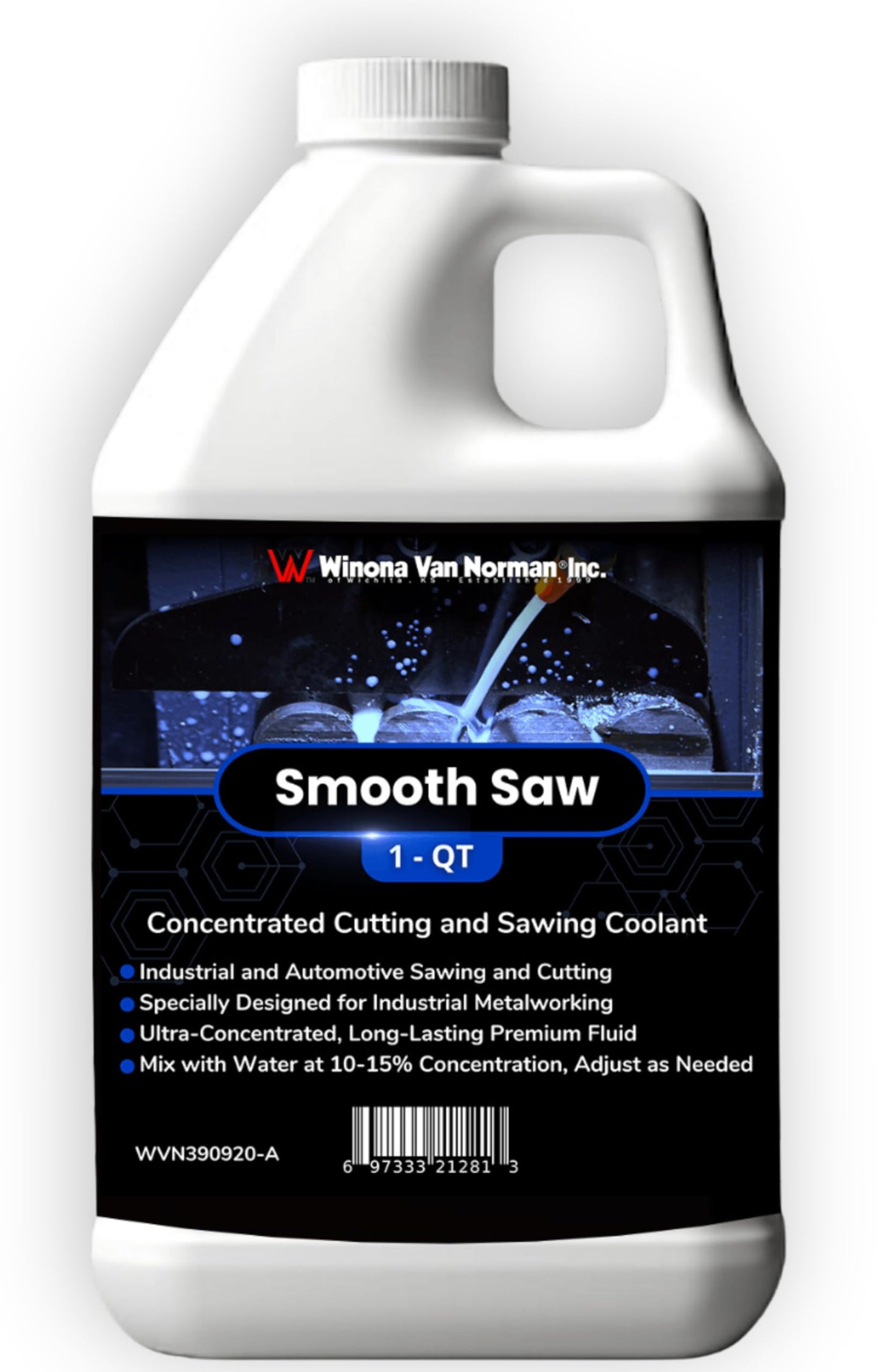 Smooth Saw - General Purpose Concentrated Cutting and Sawing Coolant - Advanced Semisynthetic Fluid