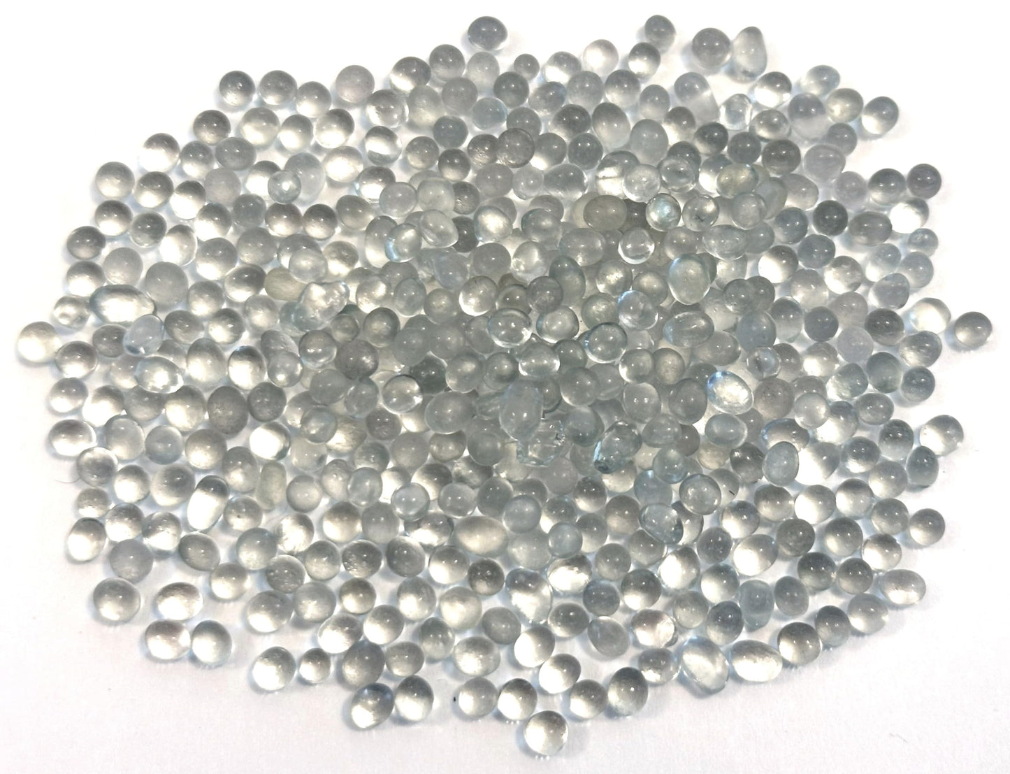 Glass Beads for Dolls and Blankets #000 - Weighting and Filler - 4-5mm or .16"-.20"
