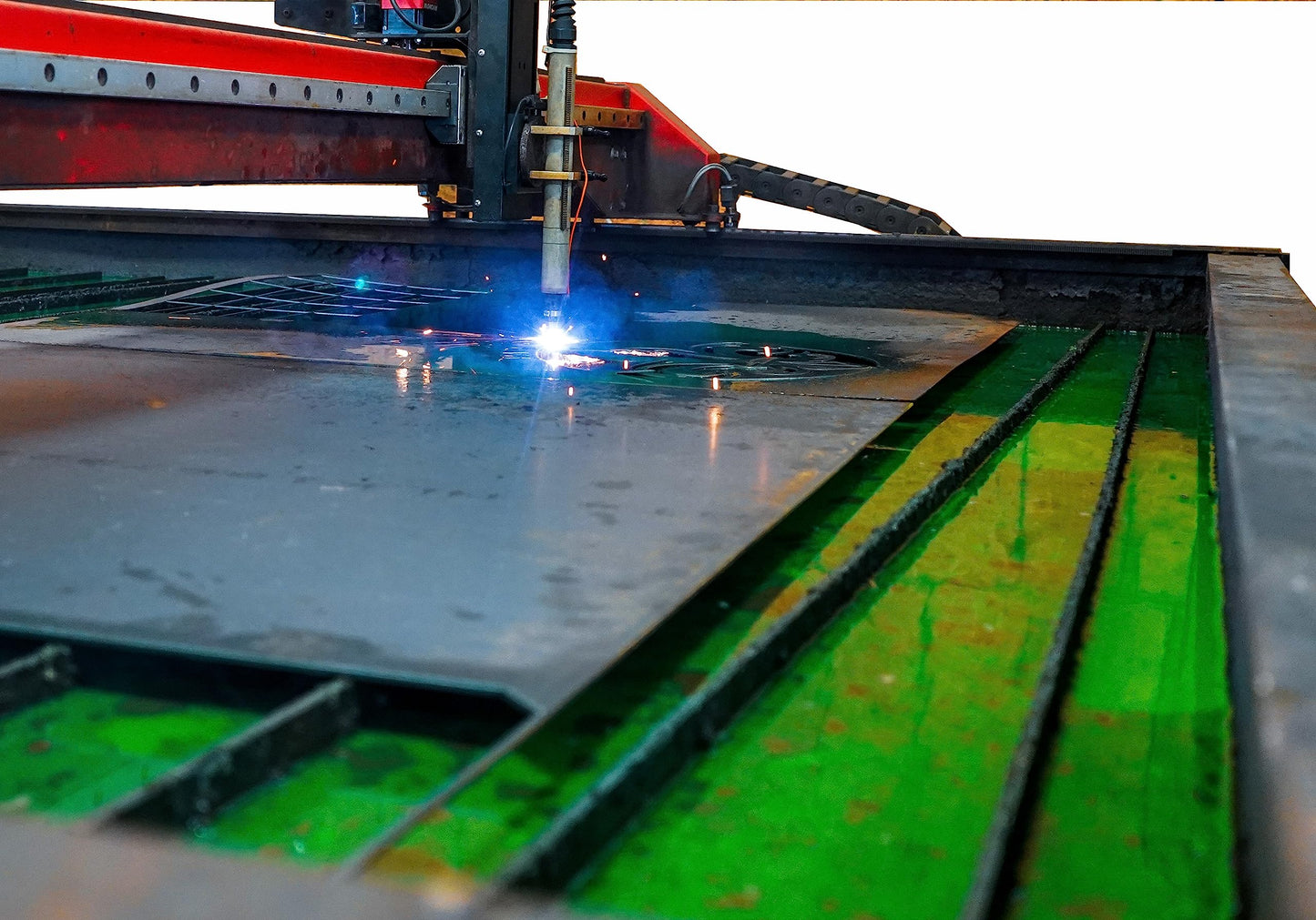 Plasma Cut - Green Coolant - Table and CNC Cutting Coolant