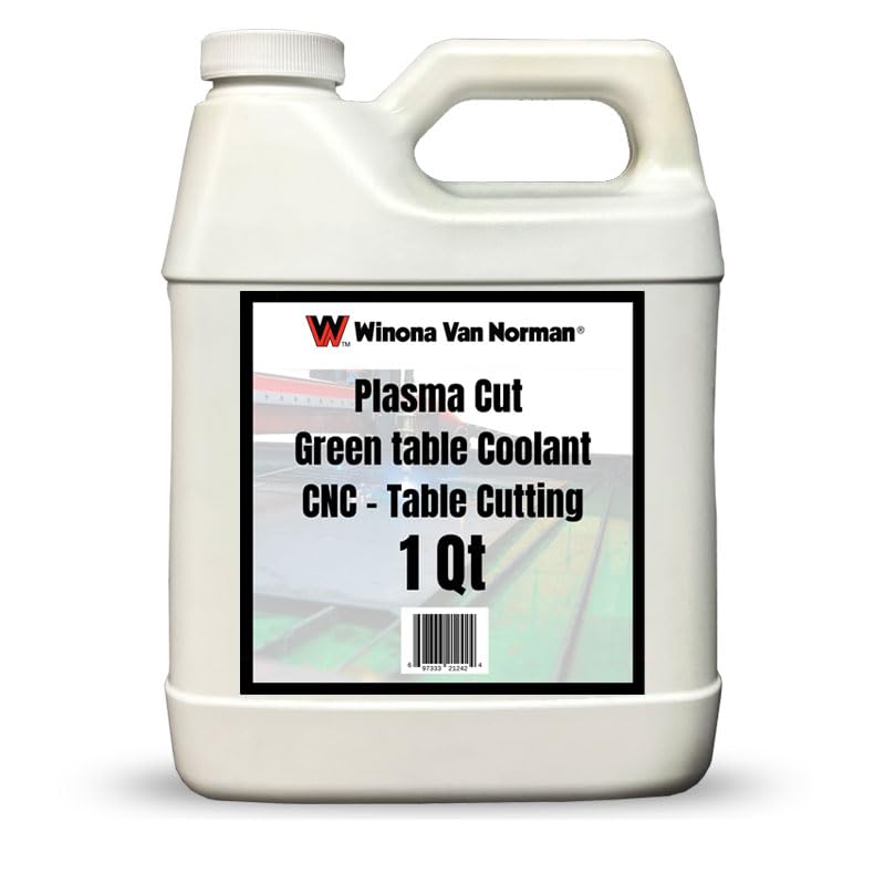 Plasma Cut - Green Coolant - Table and CNC Cutting Coolant