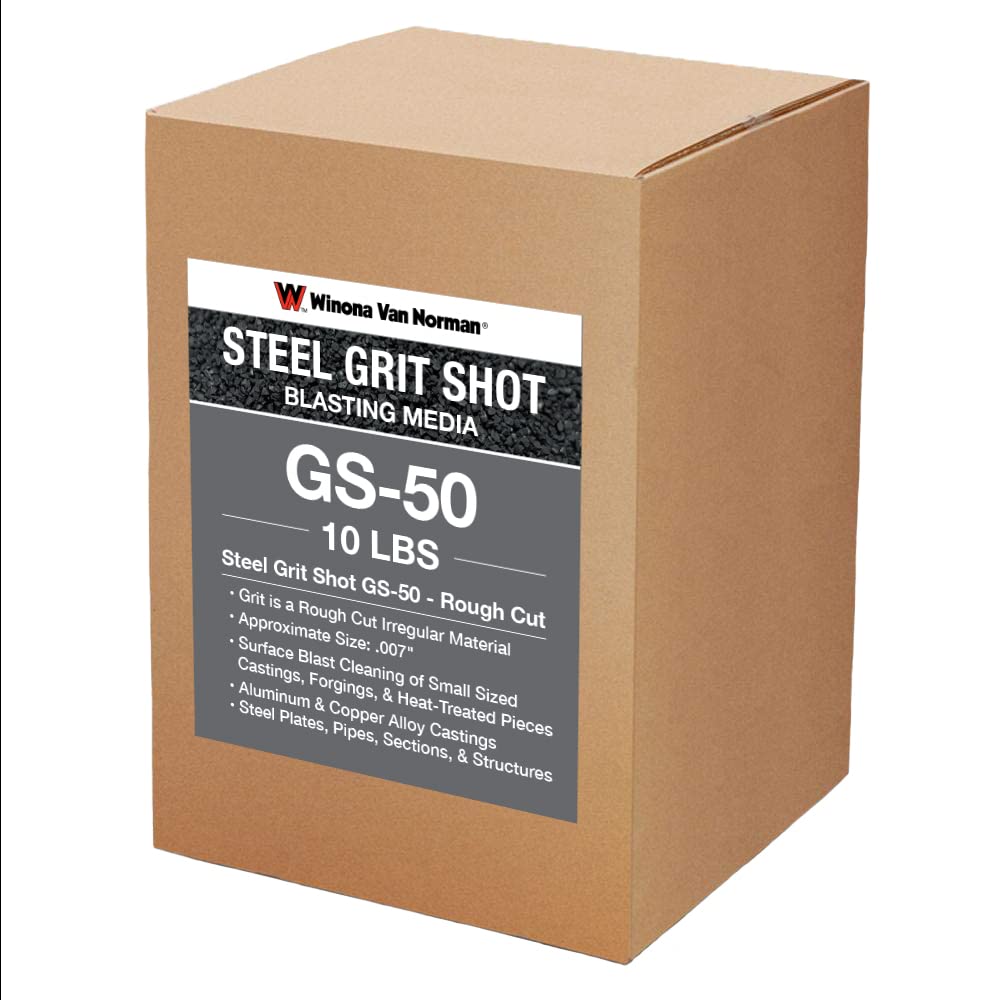 Steel Grit GS-50 - Rough Cut Shot - Sandblasting Media