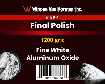 White Aluminum Oxide 1200 grit (1lb)