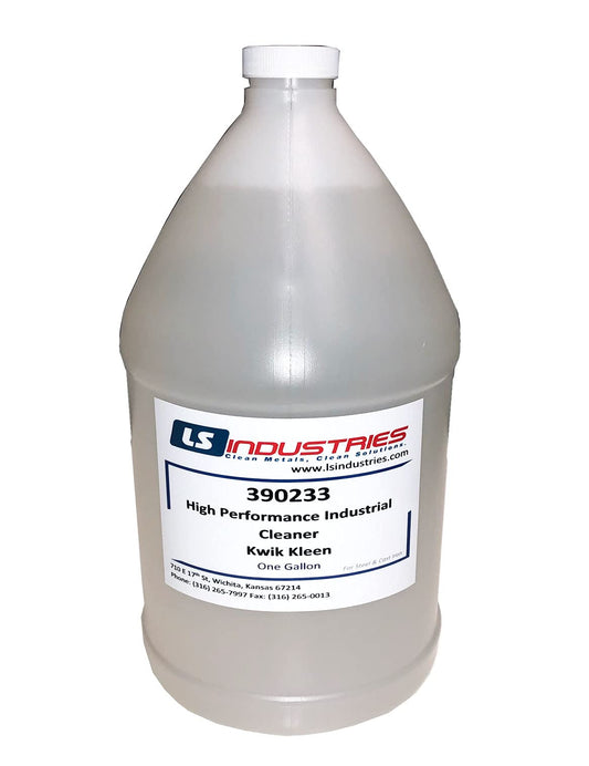 Winona Van Norman Kwik Kleen Ultra-Concentrated Industrial Cleaning Detergent for Steel and Iron - High Activity Alkaline Soap - One Gallon