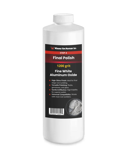 White Aluminum Oxide 1200 grit (1lb)