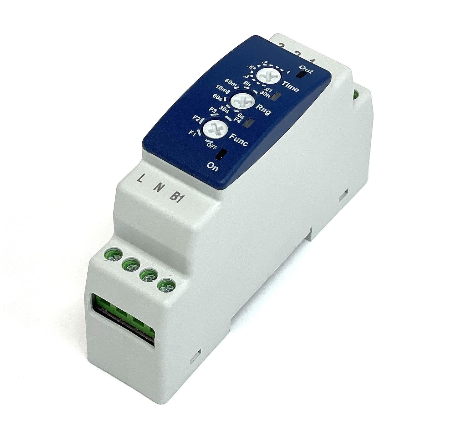 Multifunction Time Relay, 24Volt DC, 230Volt AC, 0.06 sec. - 30 hrs.
