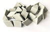 Ceramic Tumbling and Vibratory Media - Polyhedron Shape - 1 1/4" x 5/8" Size