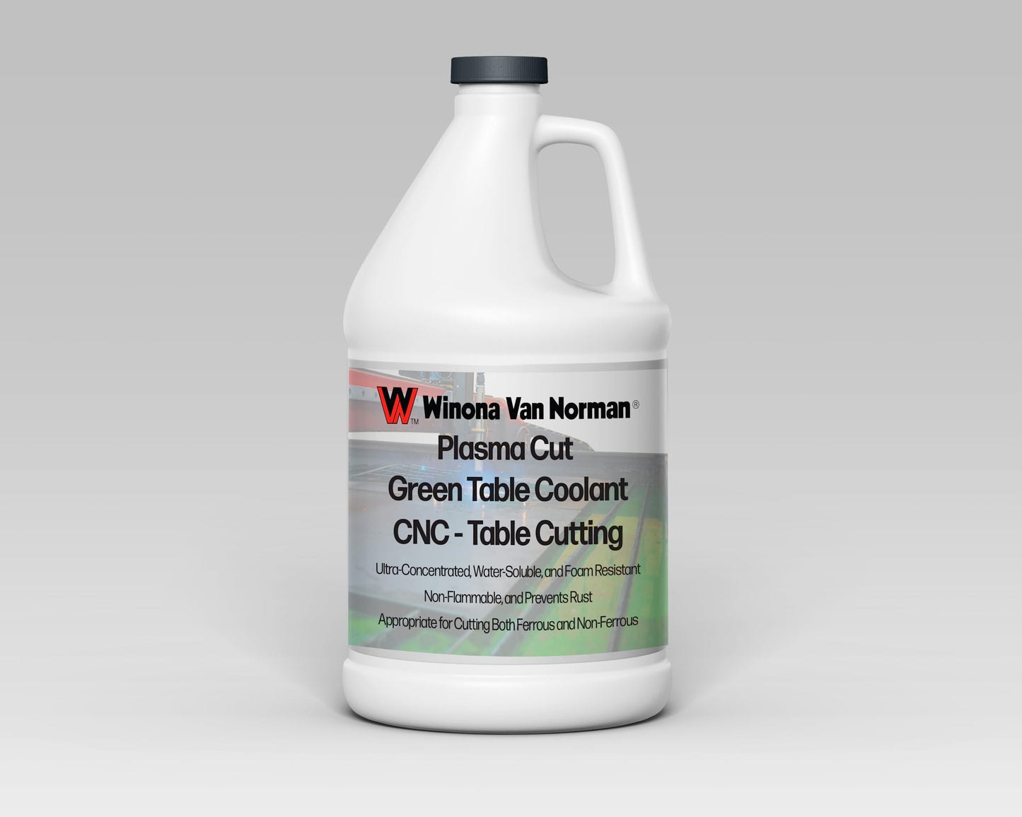 Plasma Cut - Green Coolant - Table and CNC Cutting Coolant