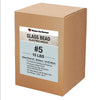 Glass Bead #5 Sand Blasting Media - Medium Size - 40-50 Mesh for Sandblasting