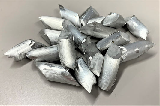 Aluminum Cylinder Tumbling Media - 5/8" Size