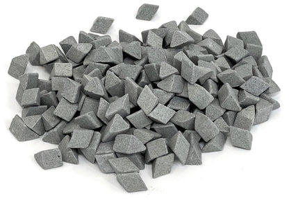 Ceramic Tumbling and Vibratory Media - Small Polyhedron Shape - 3/8" Size