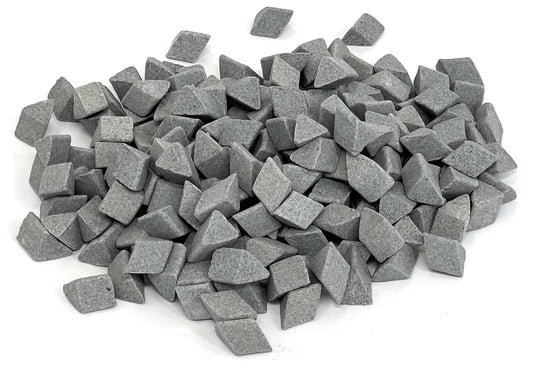 Ceramic Tumbling and Vibratory Media - Small Polyhedron Shape - 3/8" Size