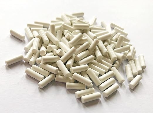 Porcelain Cylindrical Tumbling Media - 1/16" x 5/16" Size