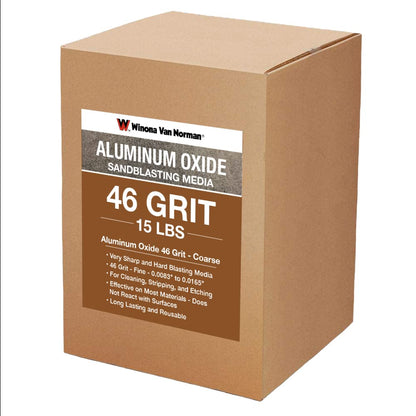 Aluminum Oxide Blasting Media - 46 Grit - Coarse