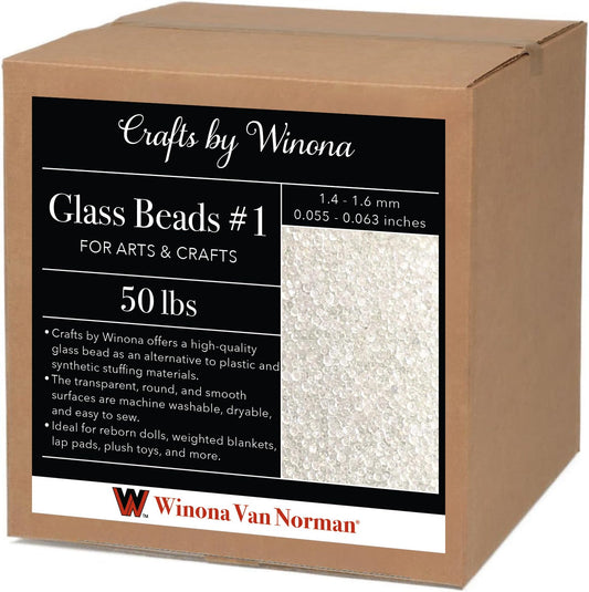 Glass Beads for Dolls and Blankets - Weighting and Filler