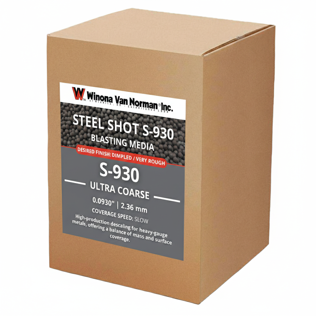 Steel Shot 930 - Blasting Media - 48 lbs